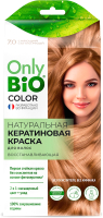 Крем-краска для волос Fito Косметик Only Bio Color Кератиновая 7.0 (50мл, сияющий светло-русый) - 