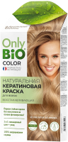 Крем-краска для волос Fito Косметик Only Bio Color Кератиновая 8.0 (50мл, натуральный блонд) - 