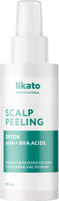 Пилинг для кожи головы Likato Professional С АНА и ВНА кислотами (100мл)