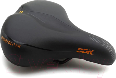 Сиденье для велосипеда DDK D5347SDR (черный/оранжевый)
