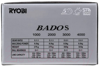 Катушка безынерционная Ryobi Bado S 1000