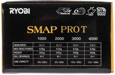 Катушка безынерционная Ryobi Smap Pro T 1000