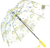 Зонт-трость RST Umbrella RST057A (прозрачный/желтый) - 