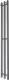 Полотенцесушитель электрический Маргроид Ferrum Inaro СНШ 120x6 3 крючка (графит, таймер справа) - 