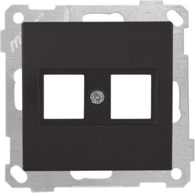 Лицевая панель Mutlusan Rita 2200-128-0184 (черный мат) - 