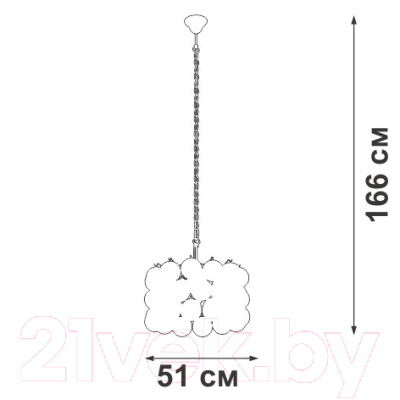 Люстра Vitaluce V5347-7/6