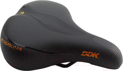 Сиденье для велосипеда DDK 347SDR (черный/оранжевый/серый)