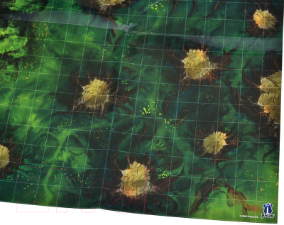 Игровое поле для настольной игры Мир Хобби Starfinder. Инопланетный лес / 915671