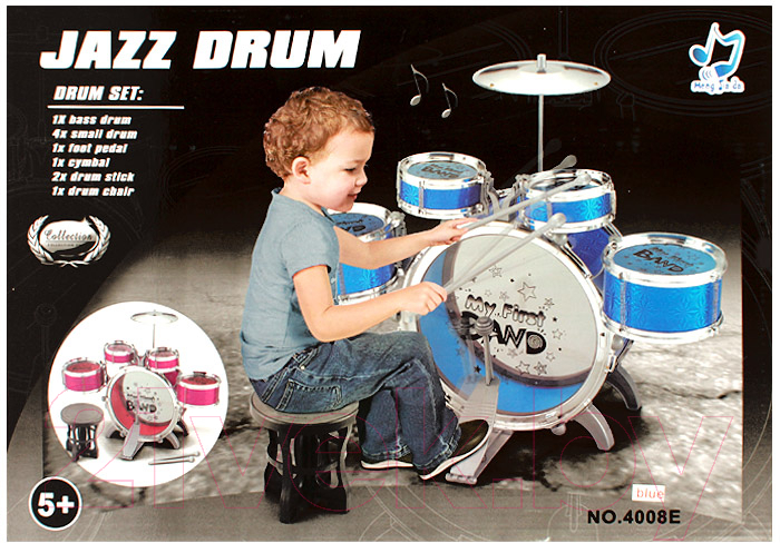 Музыкальная игрушка Darvish Jazz Drum / SR-T-2228-1