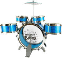 Музыкальная игрушка Darvish Jazz Drum / SR-T-2228-1 (голубой) - 