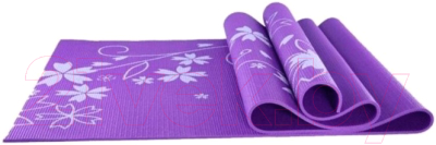 Коврик для йоги и фитнеса YL-Sports BB8300 (фиолетовый)