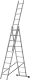 Миниатюра изображения товара Лестница секционная FIT Трехсекционная алюминиевая / 65434