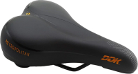 Сиденье для велосипеда DDK D5346SDR (черный/оранжевый) - 
