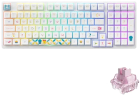 Клавиатура Akko 3098B Doraemon Rainbow 3 Modes RGB Hot Swap Jelly Pink / 1746247 - 