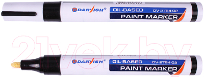 Набор маркеров Darvish DV-2754-02 (12шт, черный)