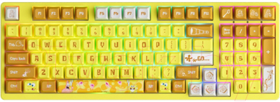 Клавиатура Akko 3098S SpongeBob USB Cable RGB Akko CS Sponge Switch / 1746241
