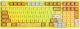 Клавиатура Akko 3098S SpongeBob USB Cable RGB Akko CS Sponge Switch / 1746241 - 