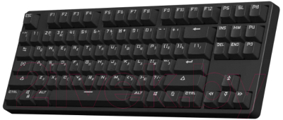Клавиатура Akko 5087S Black Shine-through Keyboard with Cream Yellow / 1746334