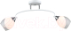Потолочный светильник Aitin-Pro НПБ 02-2x60-101 / C1693/2 (белый/хром) - 