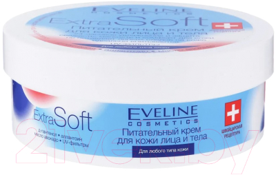 Крем для лица Eveline Cosmetics Extra Soft Питательный (200мл)