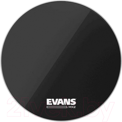Пластик для барабана Evans BD24MX2B MX2 Black Bass