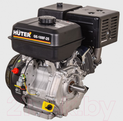 Двигатель бензиновый Huter GE-188F-25 (70/15/4)