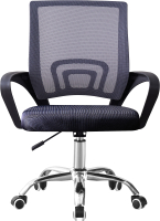 Кресло офисное Mio Tesoro Виола 695 (серый/черный) - 