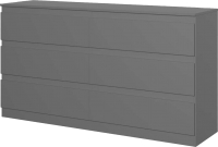 Комод НК Мебель Stern Т-6 6-я / 72678353 (16мм, серый графит) - 