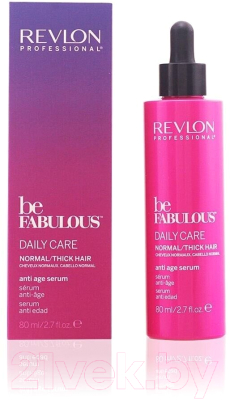 Сыворотка для волос Revlon Professional Be Fabulous Антивозрастная для нормальных густых волос (80мл)
