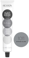 Крем-краска для волос Revlon Professional NСС 1011 (100мл, интенсивный серебристый) - 