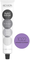 Крем-краска для волос Revlon Professional NСС 1022 (100мл, интенсивный платиновый) - 
