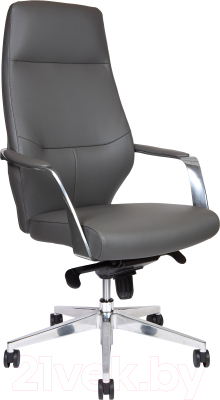 Кресло офисное Norden Capital Grey / L326HCA-Grey (экокожа серый)