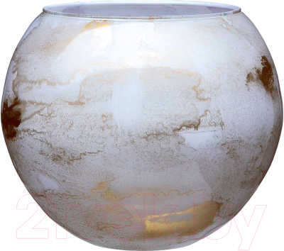 Ваза Franco Sfera Golden Marble White 316-1601