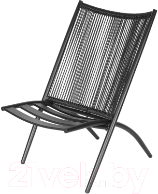 Кресло садовое Bergenson Bjorn Hakon / BB0000461 (черный)
