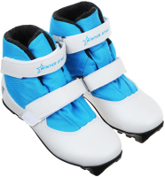 Ботинки для беговых лыж Winter Star Сomfort Kids NNN / 9796141 (р.35, белый/синий) - 