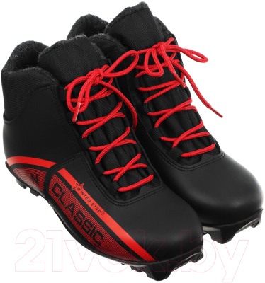 Ботинки для беговых лыж Winter Star Classic NNN / 9796105 (р.38, черный/красный)