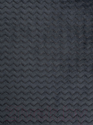 Плед TexRepublic Deco Змейка Фланель 150x200см / 48686 (темно-серый)
