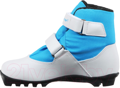Ботинки для беговых лыж Winter Star Comfort Kids NNN / 9796143 (р.37, белый/синий)