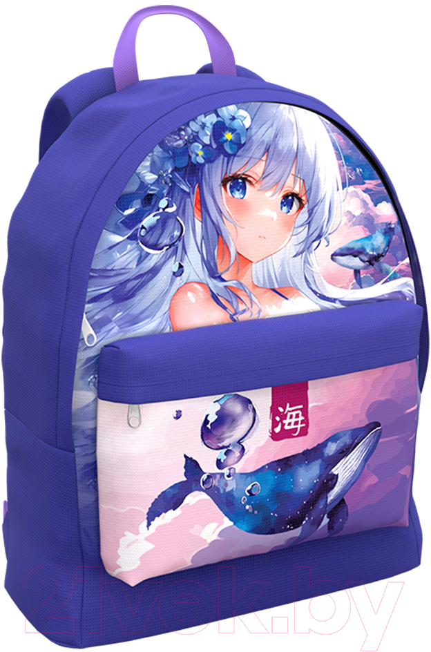 Рюкзак Erich Krause EasyLine 17L Kawaii Whale / 60132