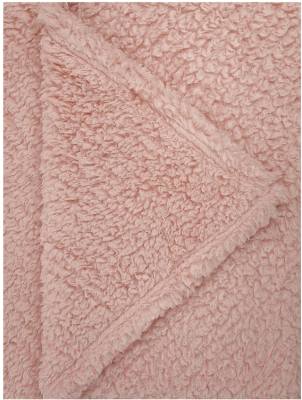 Плед TexRepublic Овчина Однотонный 150x200см / 93188 (розовый)