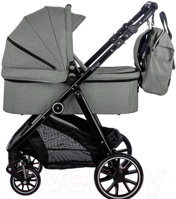 Детская универсальная коляска INDIGO Mirage 2 в 1 (оливковый)