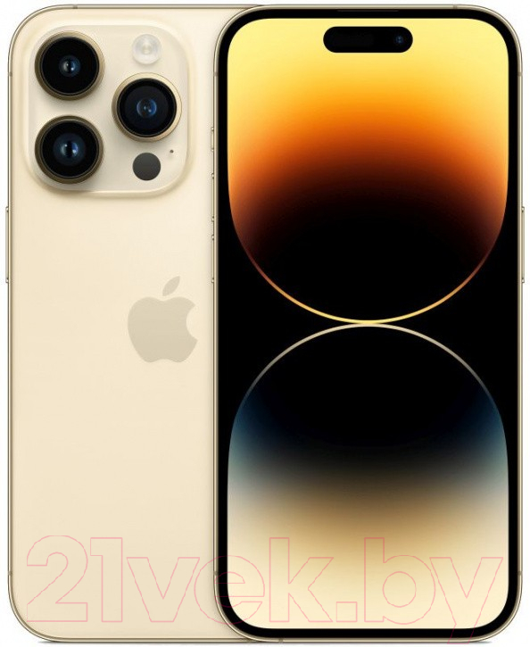 Смартфон Apple iPhone 14 Pro 1TB (золото)