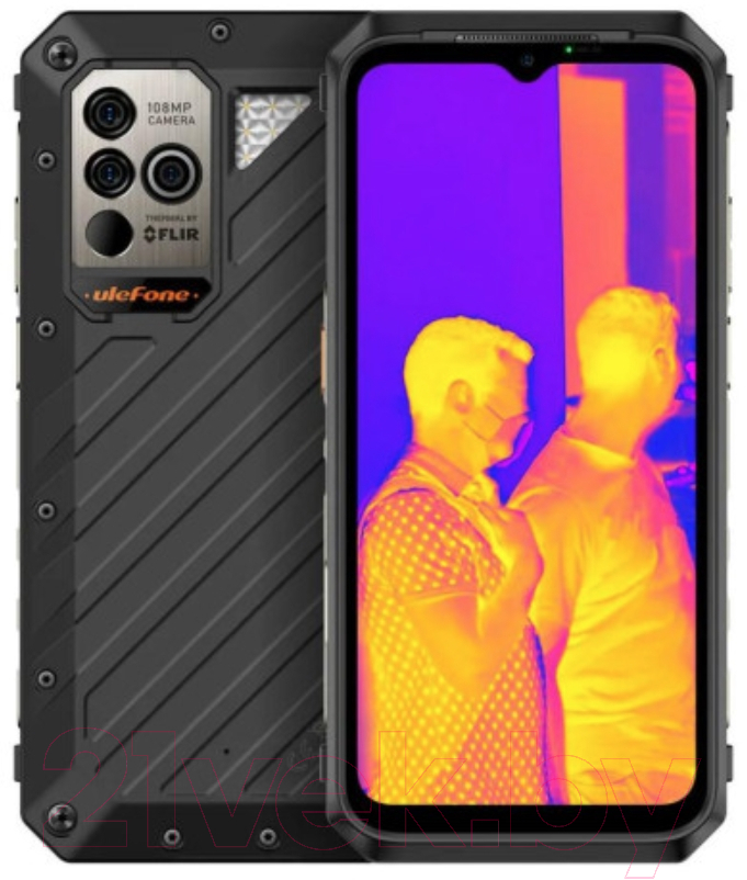 Смартфон Ulefone Armor 19T 12GB/256GB (черный)