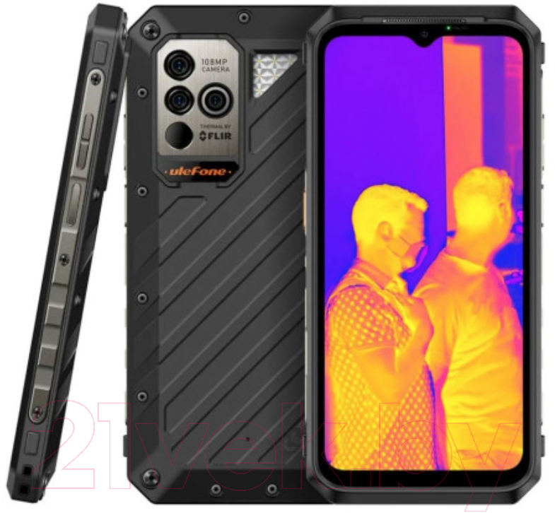 Смартфон Ulefone Armor 19T 12GB/256GB (черный)