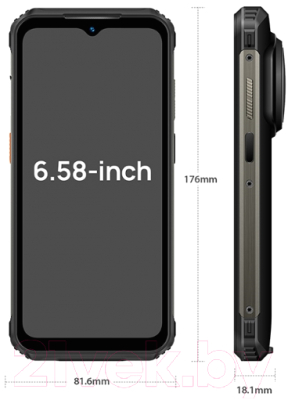 Смартфон Ulefone Armor 21 8GB/256GB (черный)