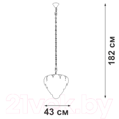 Люстра Vitaluce V5834-7/10