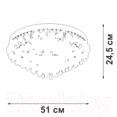 Люстра Vitaluce V5865-7/9PL