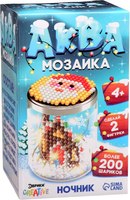 Развивающая игра Эврики Аквамозаика. Снежная баночка. Новогодний дом / 9540961 - 