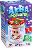 Развивающая игра Эврики Аквамозаика. Снежная баночка. Дедушка мороз / 9540960 - 