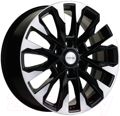Изображение товара Литой диск Khomen KHW2010 Tank 300/500 20x8" 6x139.7мм DIA 100.1мм ET 36мм (Black FP)